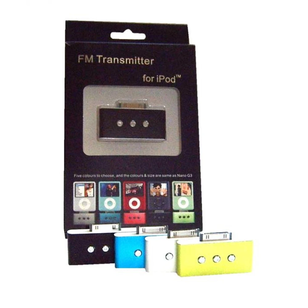 Transmissor FM sense fil per a iPod negre - Satkit