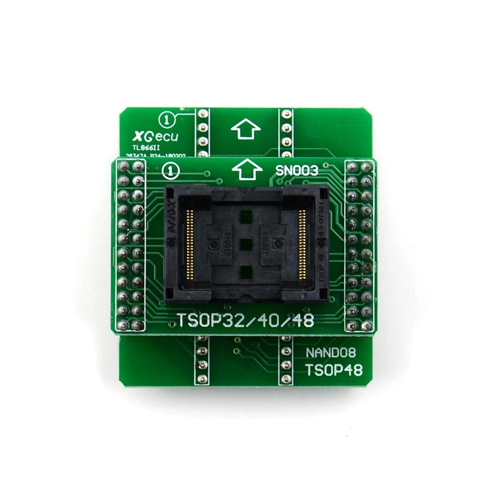 Adaptador Tsop48 Nand08 per a programador Xgecu Minipro TL866II d'alta qualitat