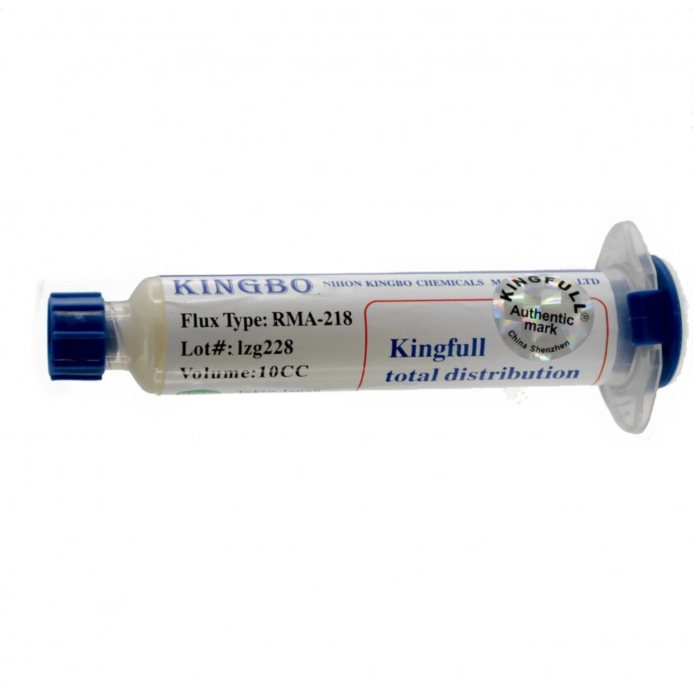 Tub 10cc Kingbo RMA-218 Flux per desoldar i neteja electrònica