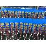 Tub termoretràctil PVC per a pack de bateries 1m x 280mm x 0.15mm blau