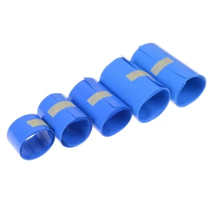 satkit Tub termoretràctil PVC per a pack de bateries 1m x 280mm x 0.15mm blau
