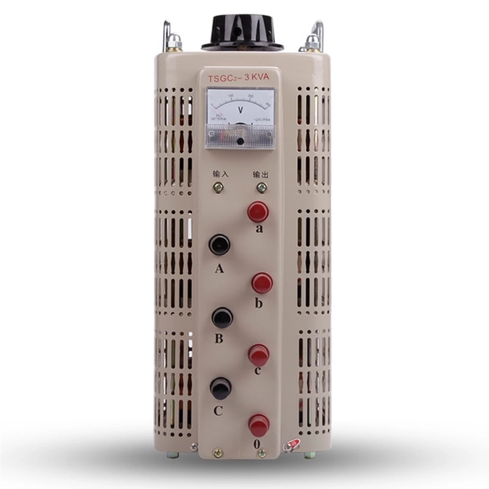 Variac trifàsic 3KVA 12A 0-430V - transformador de sortida variable CA