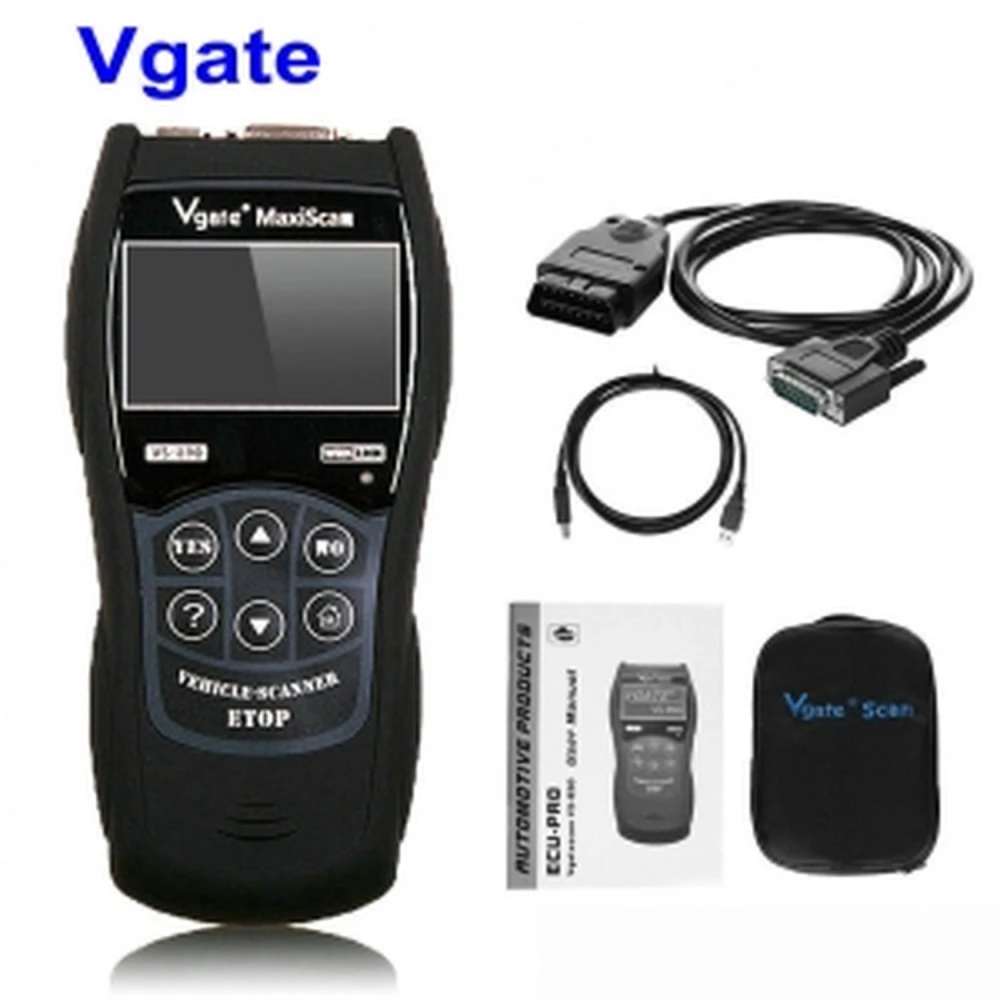 Vgate Maxiscan Vs890 lector de codis OBDII multillengua per a cotxes