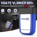 Vgate vLinker BM+ escàner OBD2 Bluetooth per a BMW i MINI compatible amb iOS i Android
