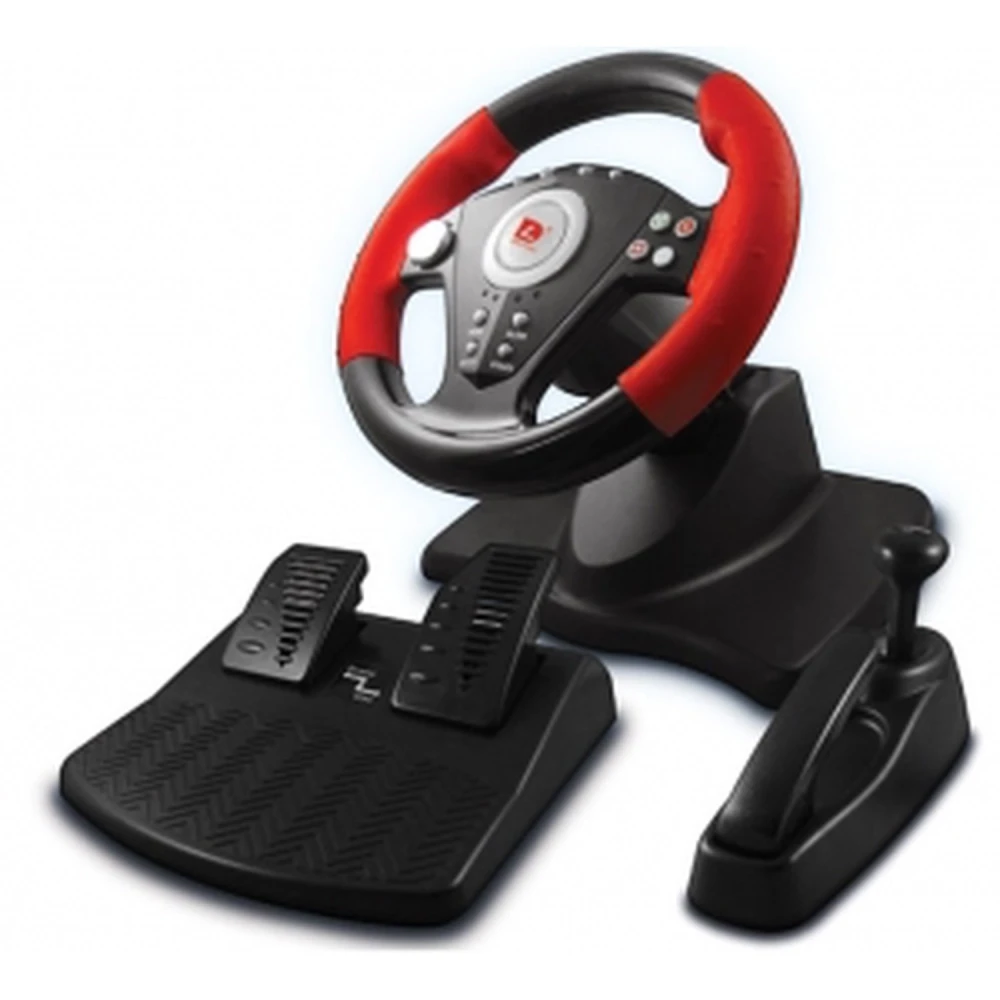 Volant de carreres amb marxes i pedals per a PS3, PS2 i PC compatible