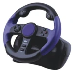 Volant de carreres per a Playstation 2 amb pedals i tecnologia Dual Shock