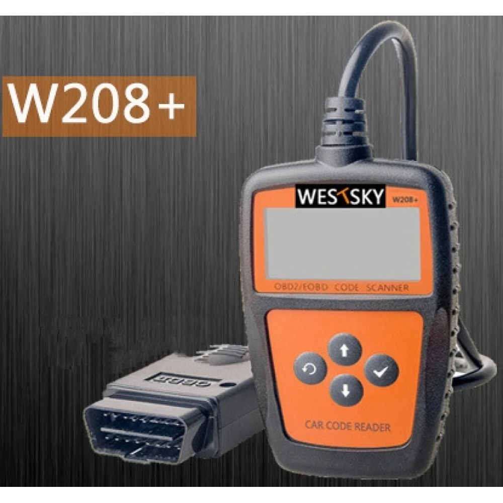W280+ lector de codis OBD2 per a motos i cotxes Westsky