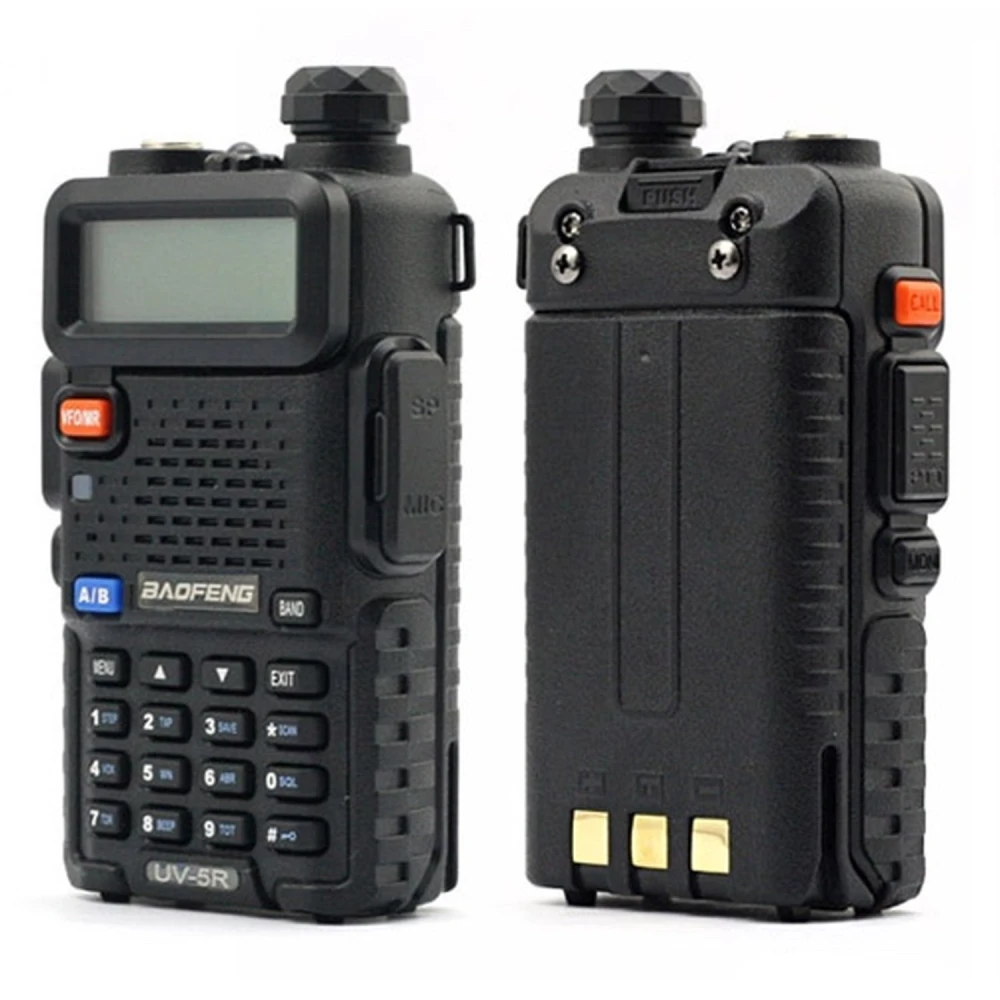 Walkie talkie Baofeng UV-5R 8W amb auricular i doble banda VHF/UHF
