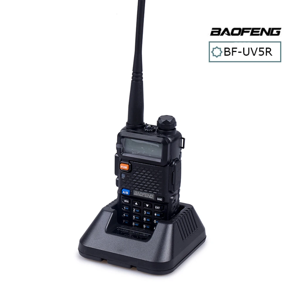 Walkie talkie Baofeng UV-5R 8W amb auricular i doble banda VHF/UHF