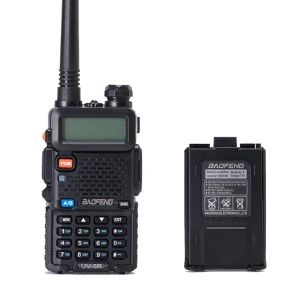 Baofeng Walkie talkie Baofeng UV-5R 8W amb auricular i doble banda VHF/UHF