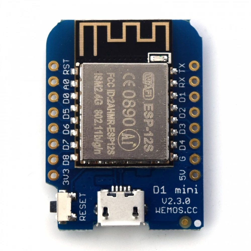 Wemos D1 Mini Nodemcu WiFi ESP8266 - placa de desenvolupament IoT Arduino ESP8266