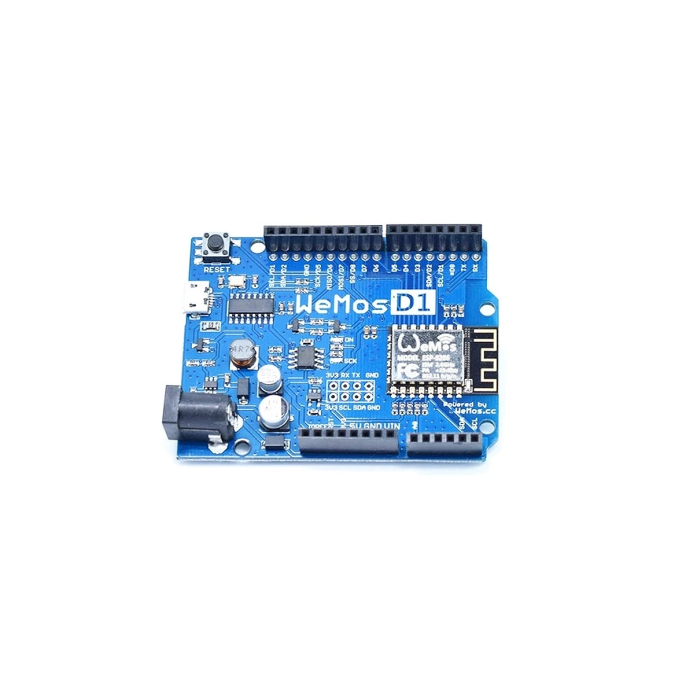 Wemos D1 R2 WiFi ESP8266 - Placa de desenvolupament compatible amb Arduino Uno