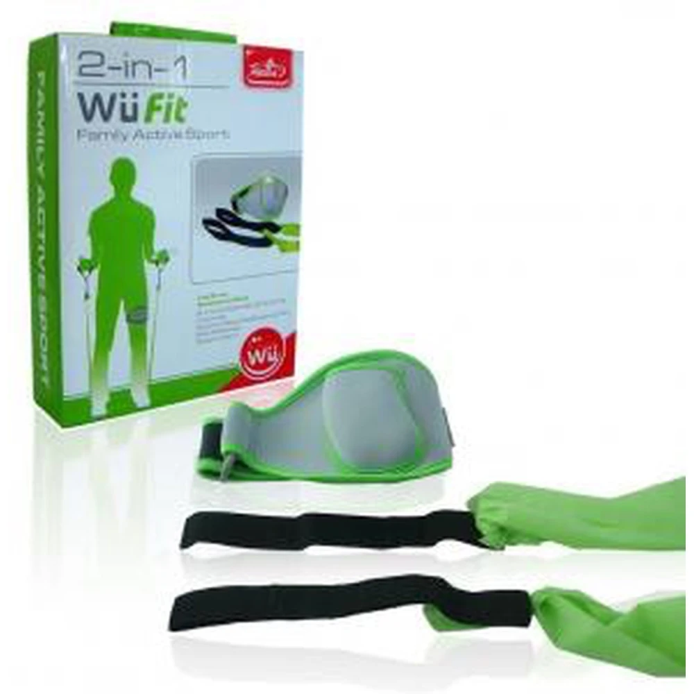 Wii 2 en 1 Active Sports Pack - set d'accessoris fitness per a Wii