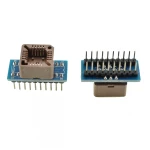 Zòcal programador PLCC20 a DIP20 amb fàcil inserció - satkit