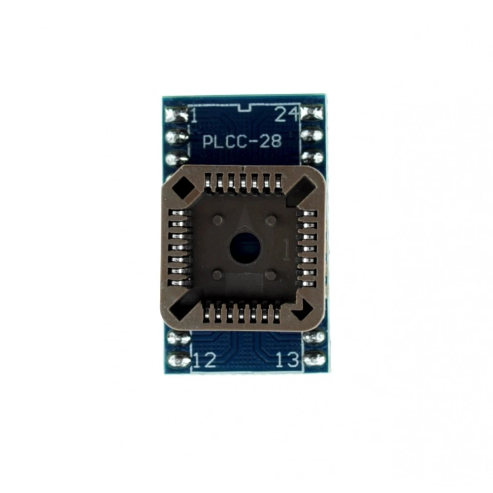 Zòcol programador PLCC28 a DIP24 per a programadors IC compatibles