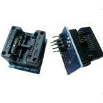 Zòcal programador SOP8 a DIP8 - inserció fàcil Mod 200mil satkit