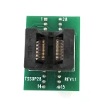 Zòcal programador TSOP28 a DIP28 amb fàcil inserció per a programadors satkit